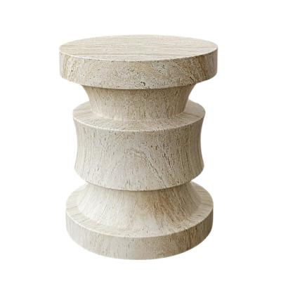 Sculpted Elegance Side Table